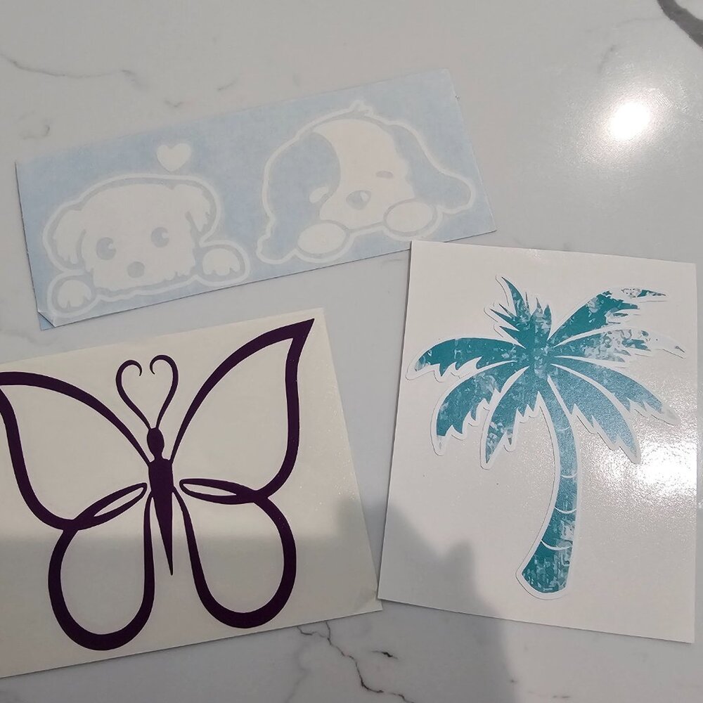 Three decals